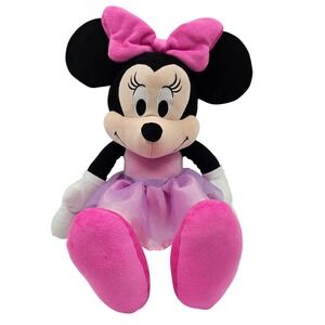 Disney Junior Minnie Mouse Ballerina Plush Pink Tutu 16 inch 2694LIH01